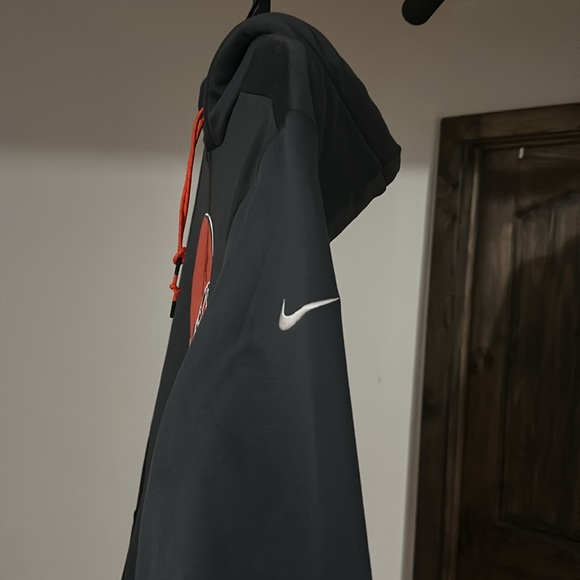Clevland Browns Nike NFL issue hoodie size large - Picture 2 of 4